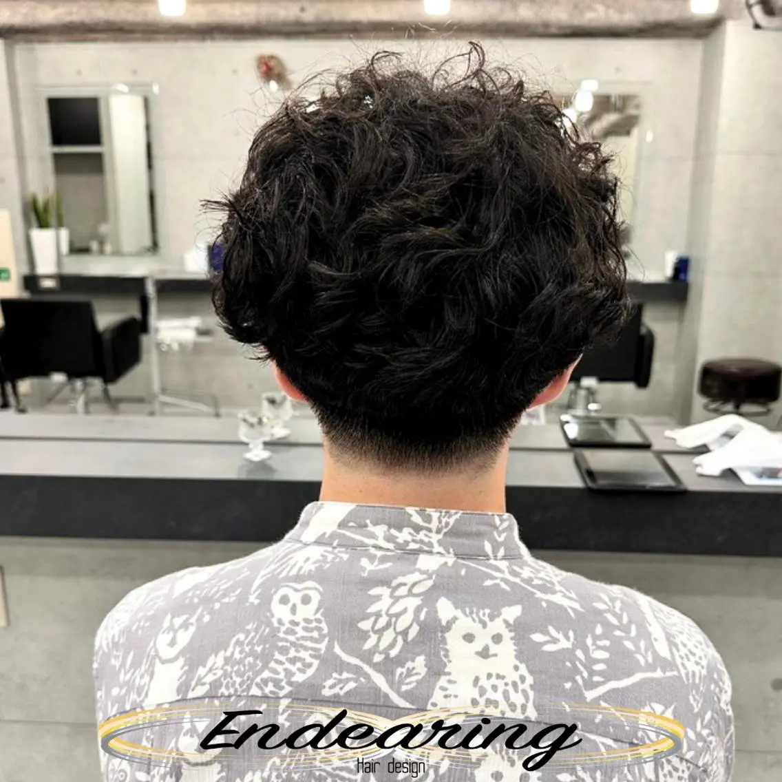 パーマ ニュアンスパーマ カット パーマ Endearing 銀座/レイヤーカットのヘアスタイル