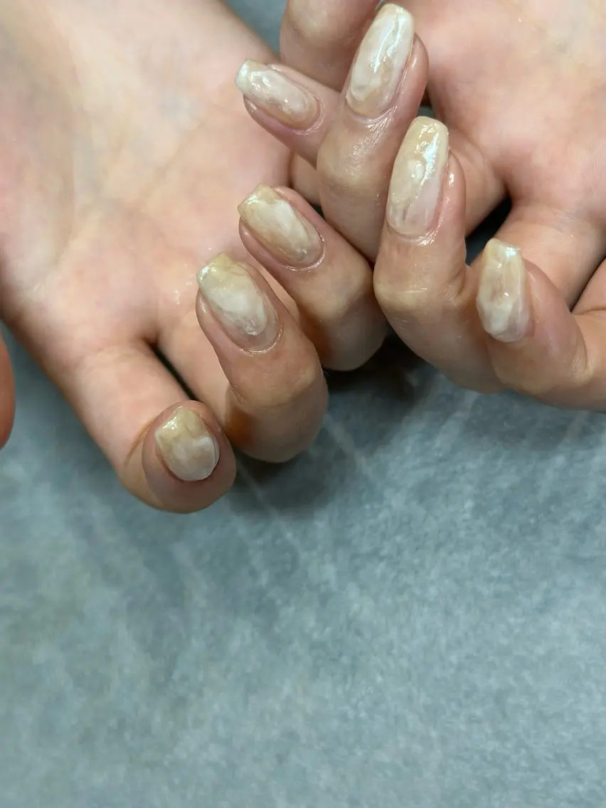 ネイル ハンドネイル フットネイル kiii.__ ✴︎*のネイルデザイン