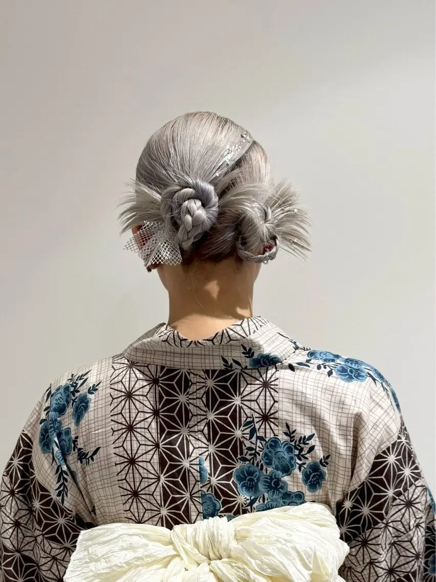 ヘアアレンジ ヘアセット Amy 🌼 桐山直緒のマツエク・マツパデザイン