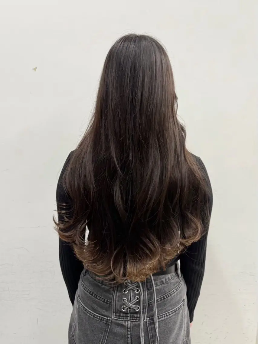 カラー 💠urara opus💠🩵のヘアスタイル