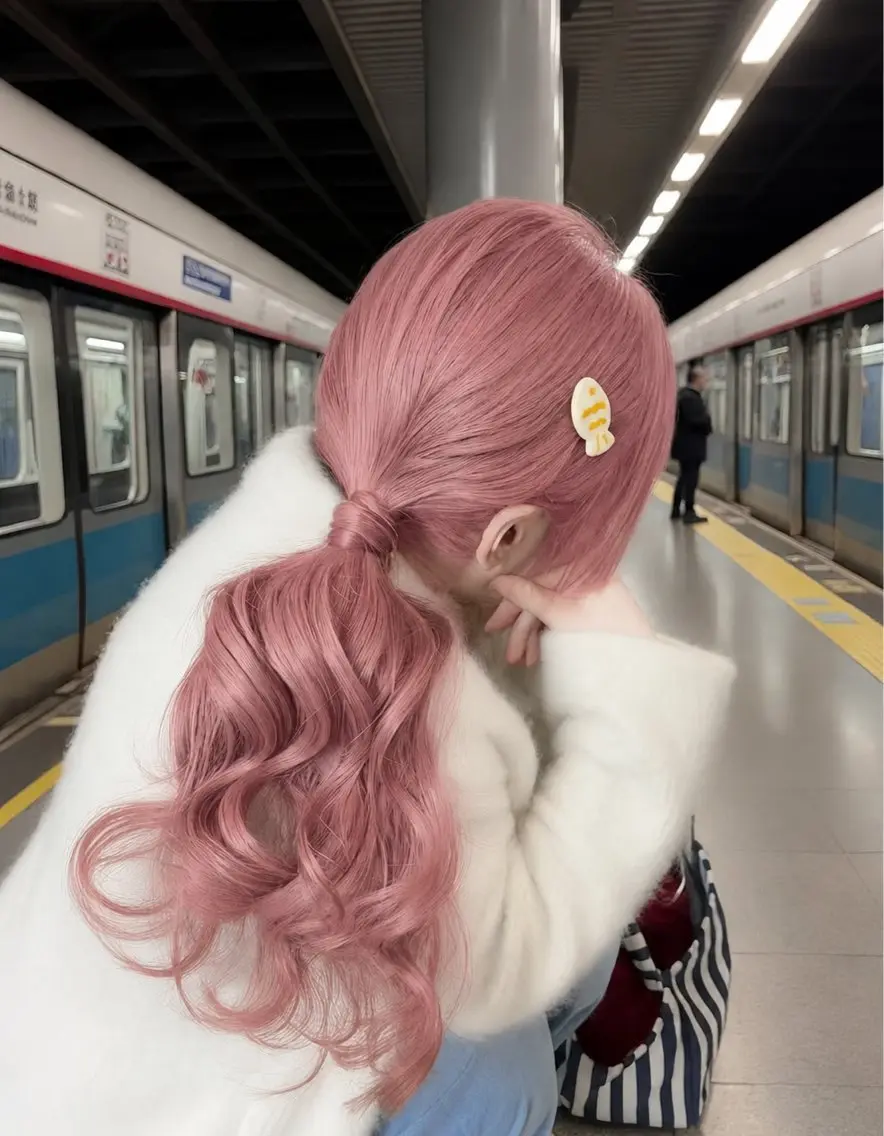 ロング カラー ヘアアレンジ ヘアカラー トリートメント ヘアセット 透明感カラー🎀艶髪 Anju/渋谷🎀のヘアスタイル
