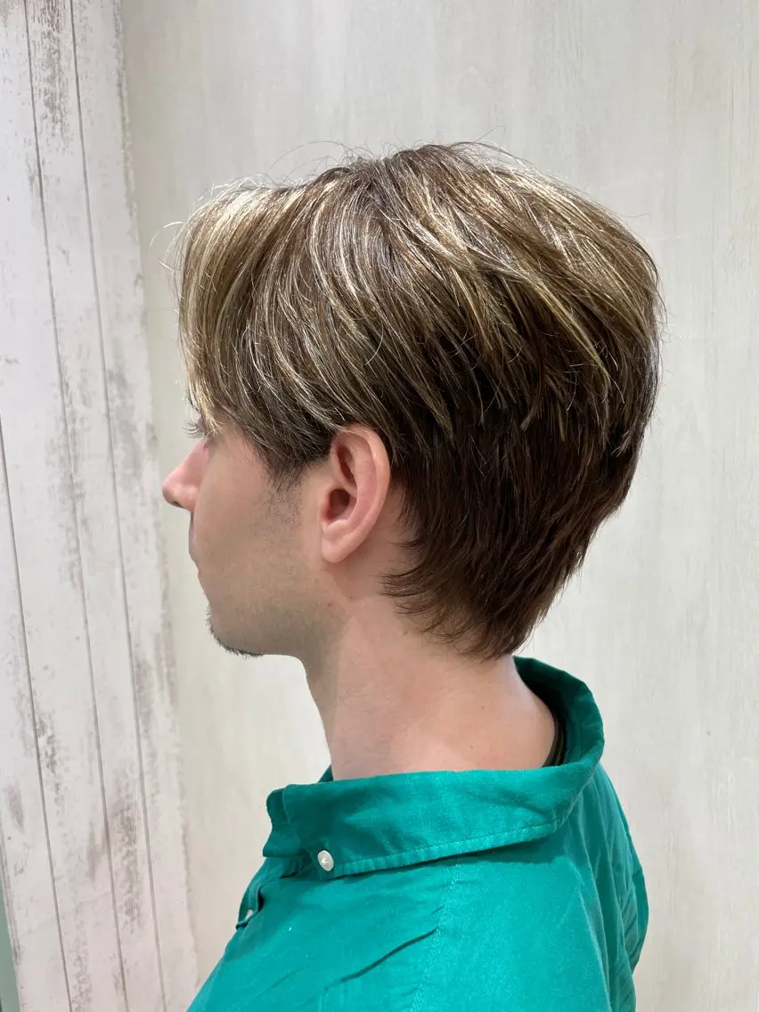 ショート メンズ カット 内藤　宏紀 tidasmileのヘアスタイル