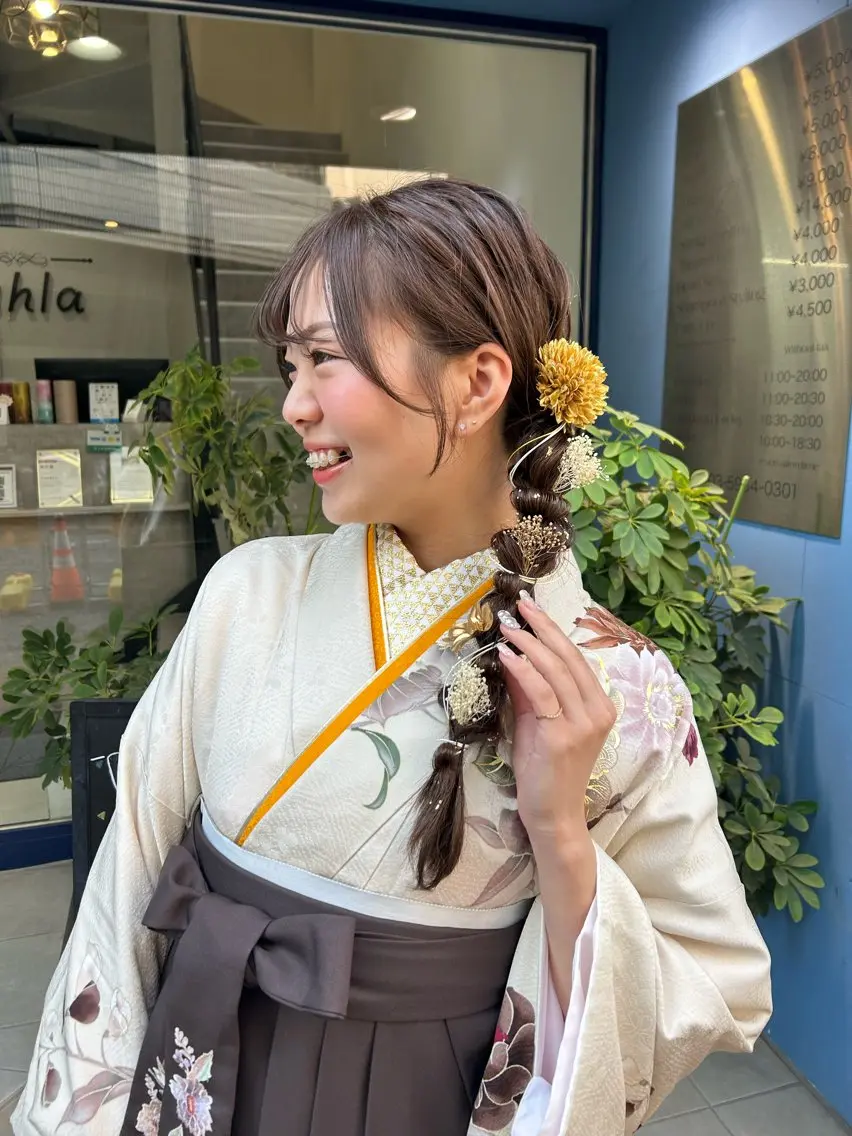 ヘアアレンジ ヘアセット hana _のヘアスタイル
