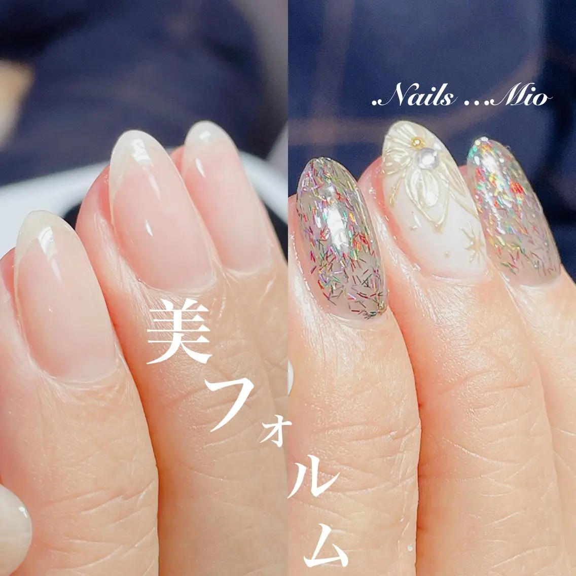 ネイル アートネイル ジェルネイル .Nails Mio 赤羽西ネイルサロンのネイルデザイン