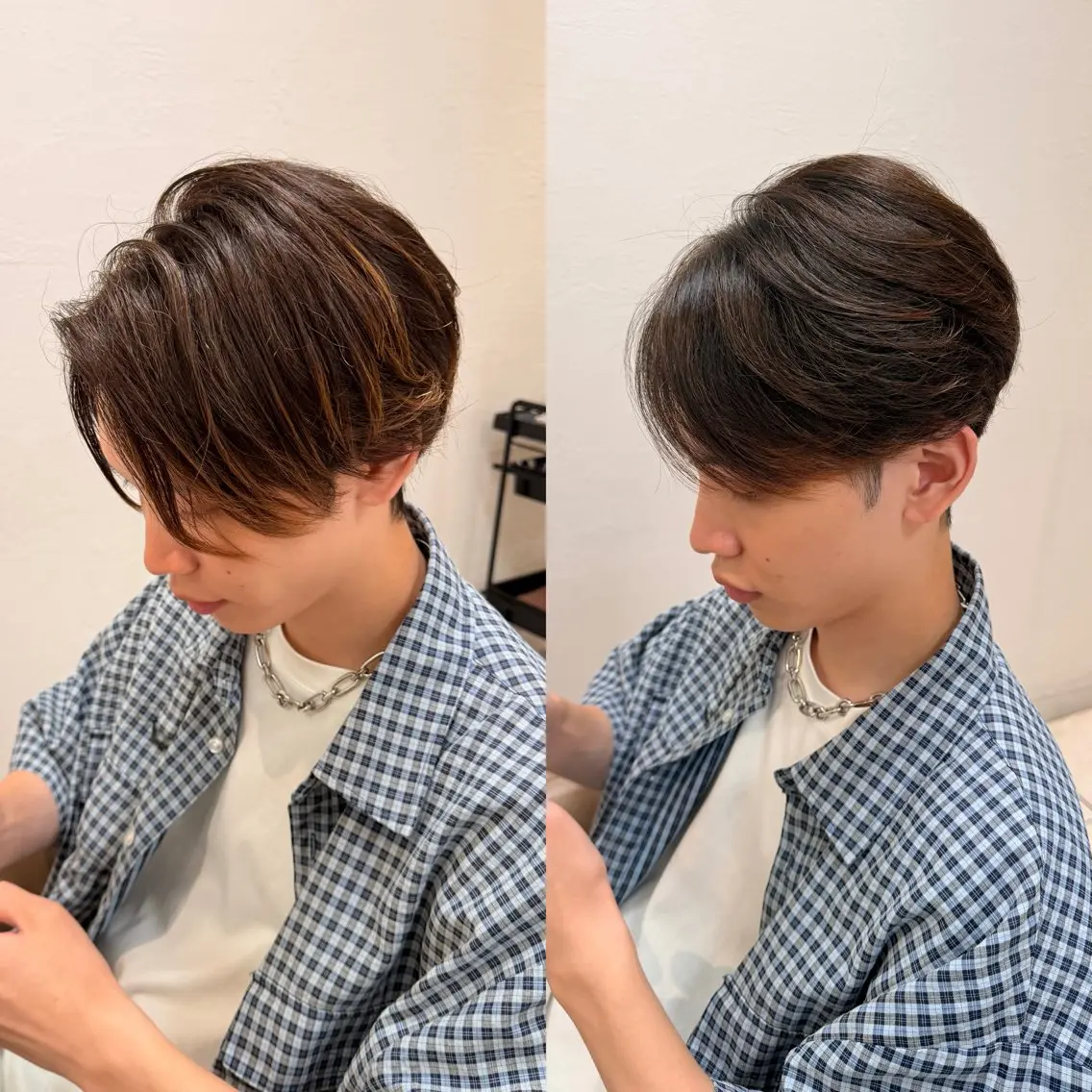 メンズ メンズ縮毛矯正 池田勇一のヘアスタイル