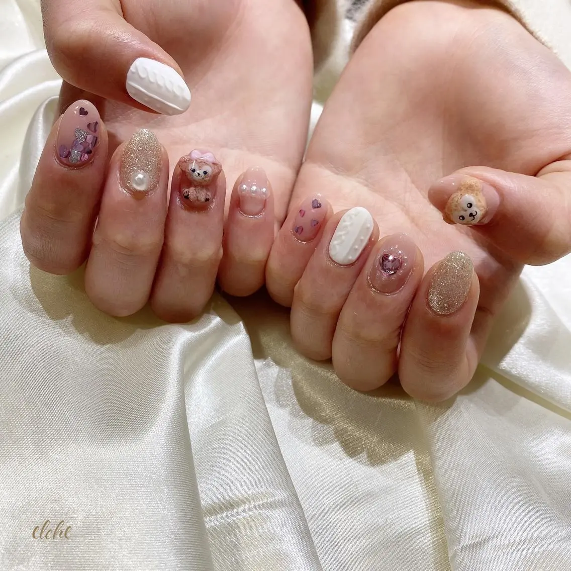 ネイル 西岡 杏のネイルデザイン