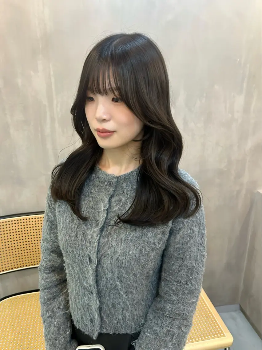 👑人気No.1 💎透明感ケアカラー+カット+BYKARTE trの写真