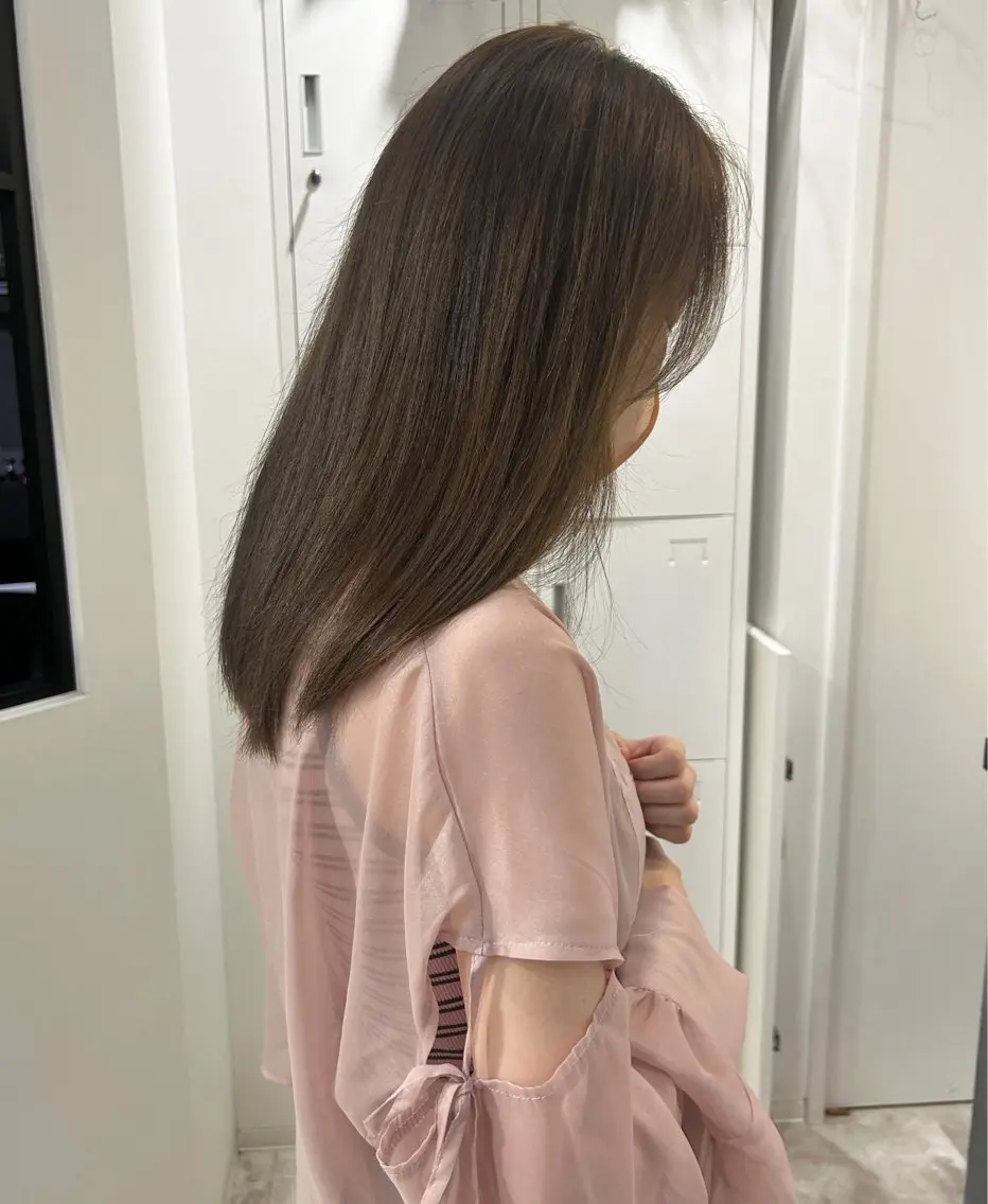 カラー recipe la couleurりんかのヘアスタイル