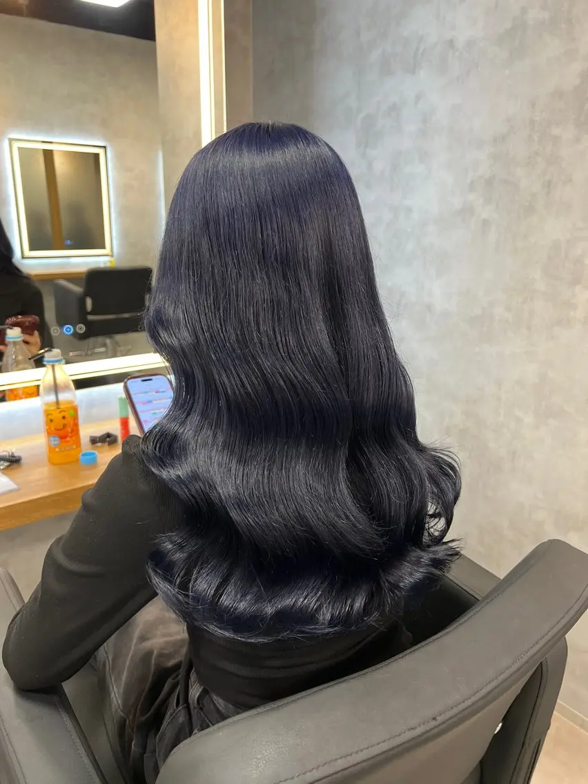 ロング ヘアカラー トリートメント ヘアセット 透明感/韓国風 RENA🤎のヘアスタイル