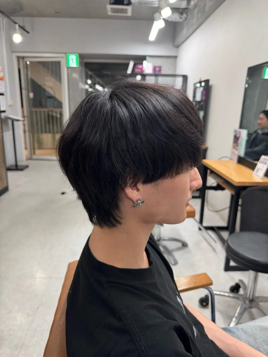 メンズ カット トリートメント 🫧モテパーマ/ツヤ 縮毛/AI🫧のヘアスタイル