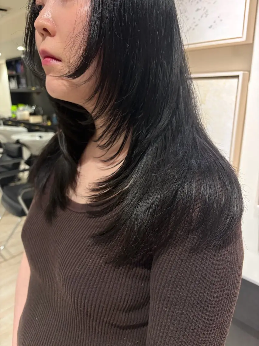 ロング モデル様募集中 ✂️カギワダのヘアスタイル