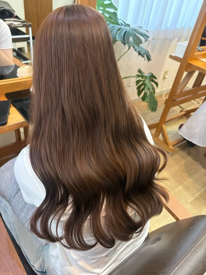 ロング カラー ヘアカラー モデル募集/ yuna‎🤍🎀のヘアスタイル