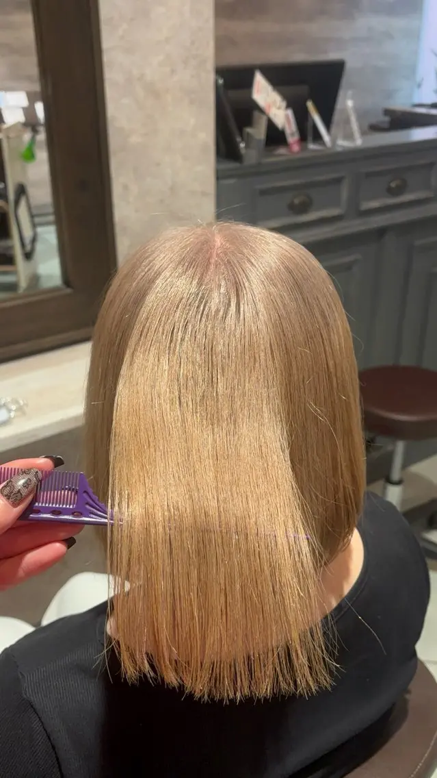 ミディアム 東田 さくらのヘアスタイル