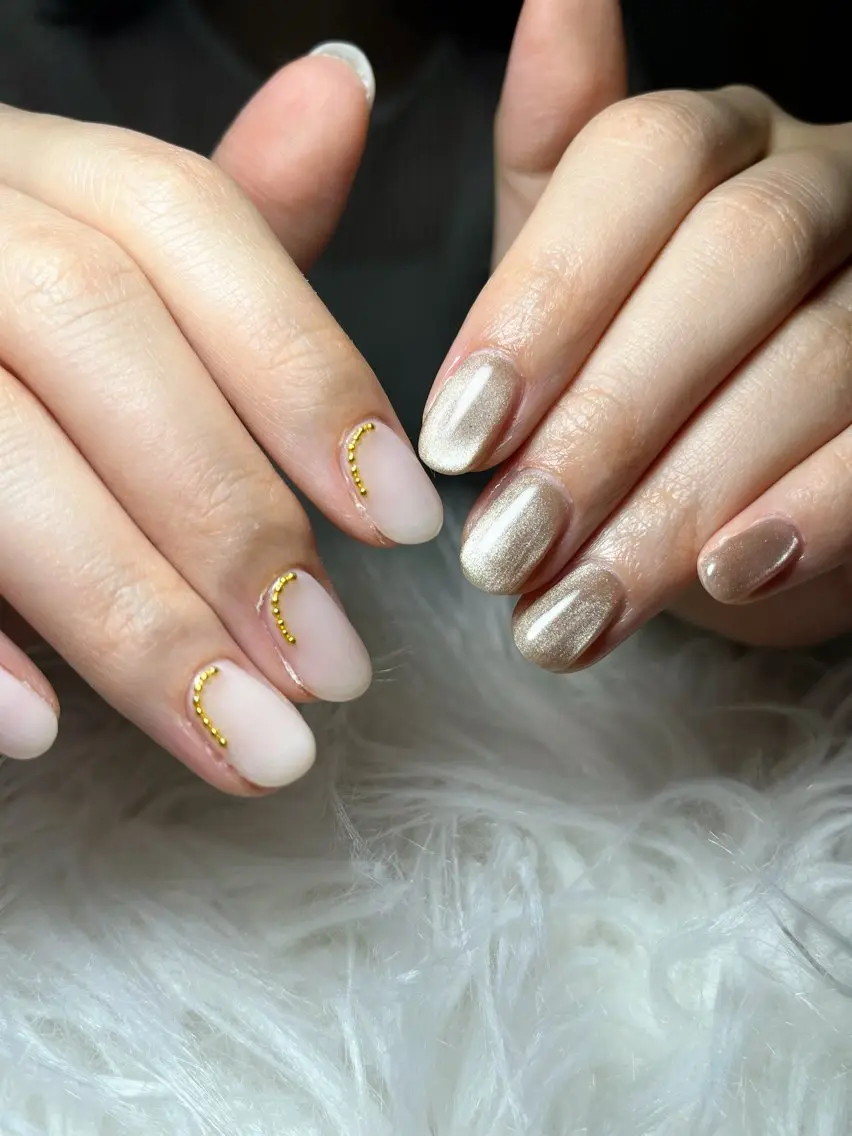 ネイル マグネットネイル シンプルネイル nailsalon Renardkのネイルデザイン