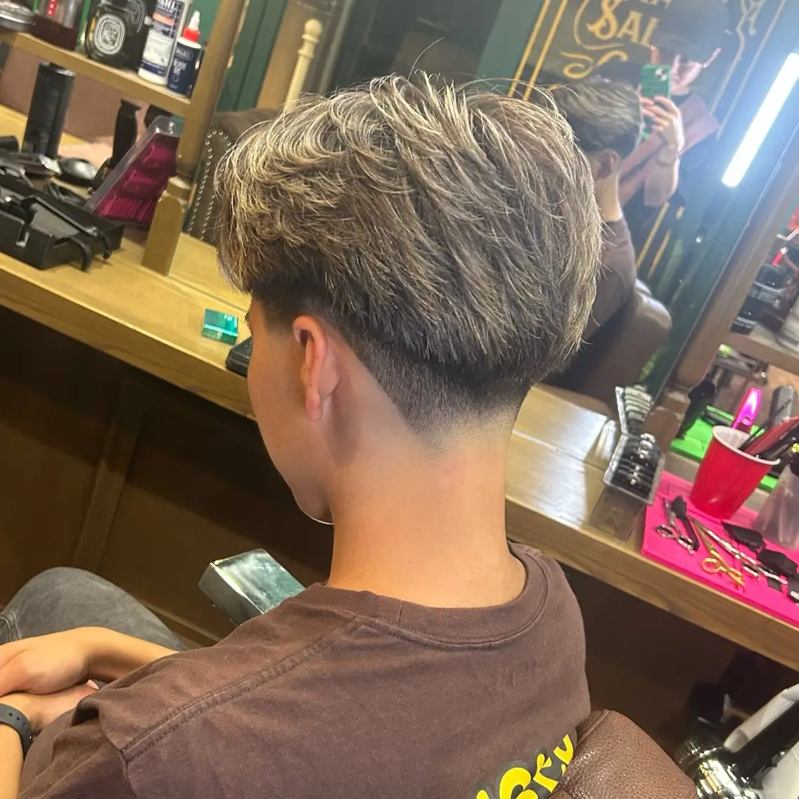 ショート メンズ フェードカット カット 💈PRO SHOP WAVE 望愛💈のヘアスタイル