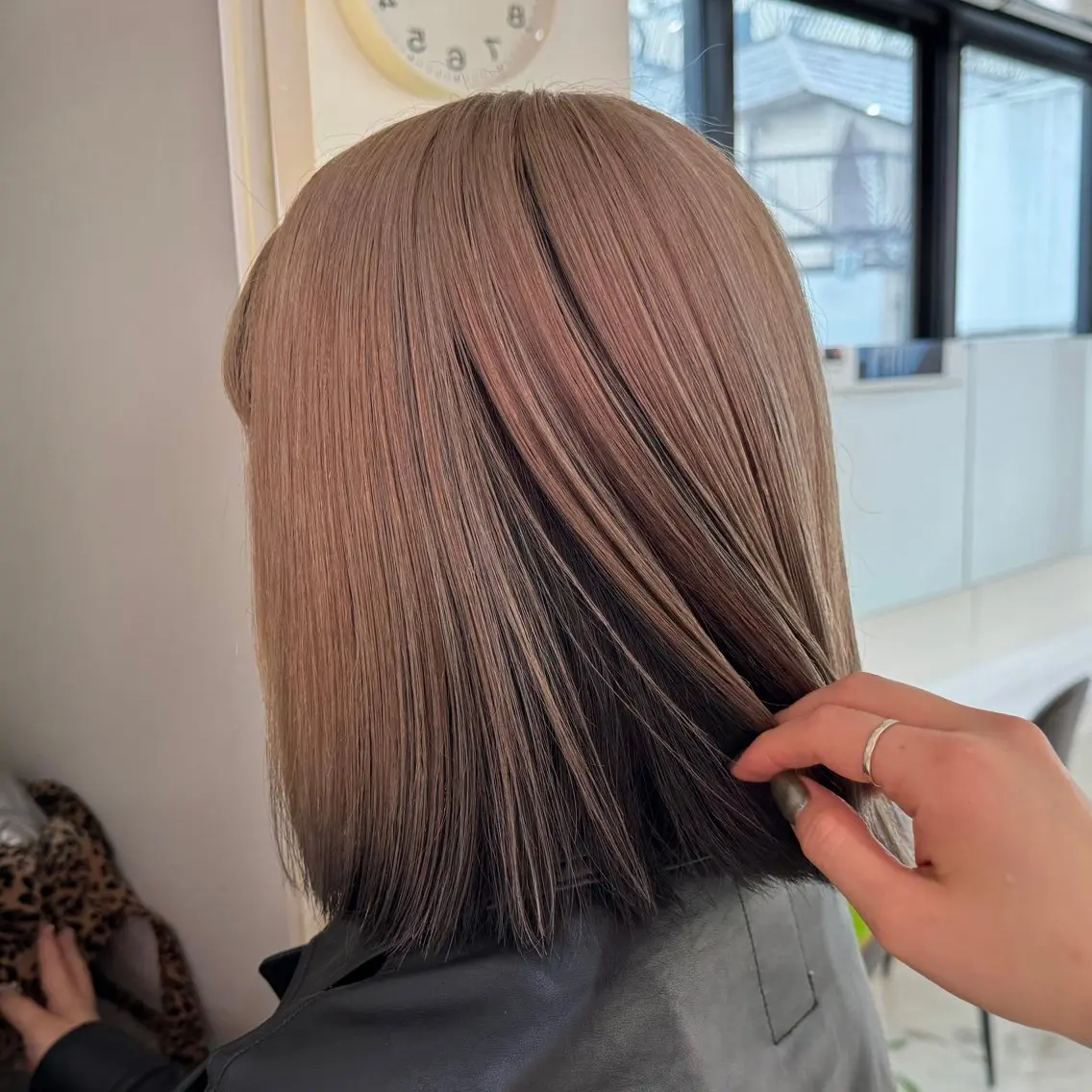 ショート ヘアカラー トリートメント 🪞盛れるハイトーン /🎀ももかのヘアスタイル