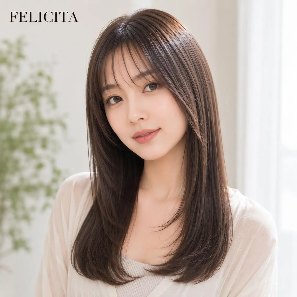 セミロング カラー ⭐️カットモデル募集 🌈高橋茉弥のヘアスタイル