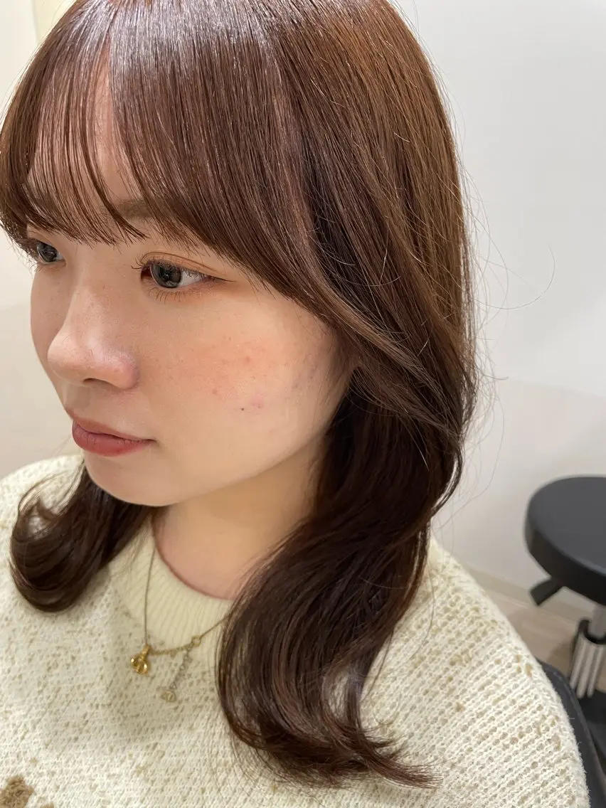 【お得クーポン♪】前髪カット+顔まわりも♪✨の写真