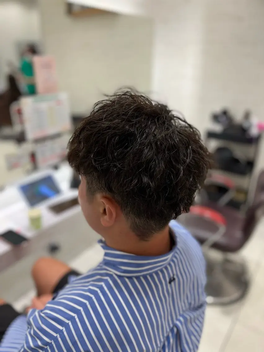 メンズ メンズパーマ 廣田 大幹のヘアスタイル