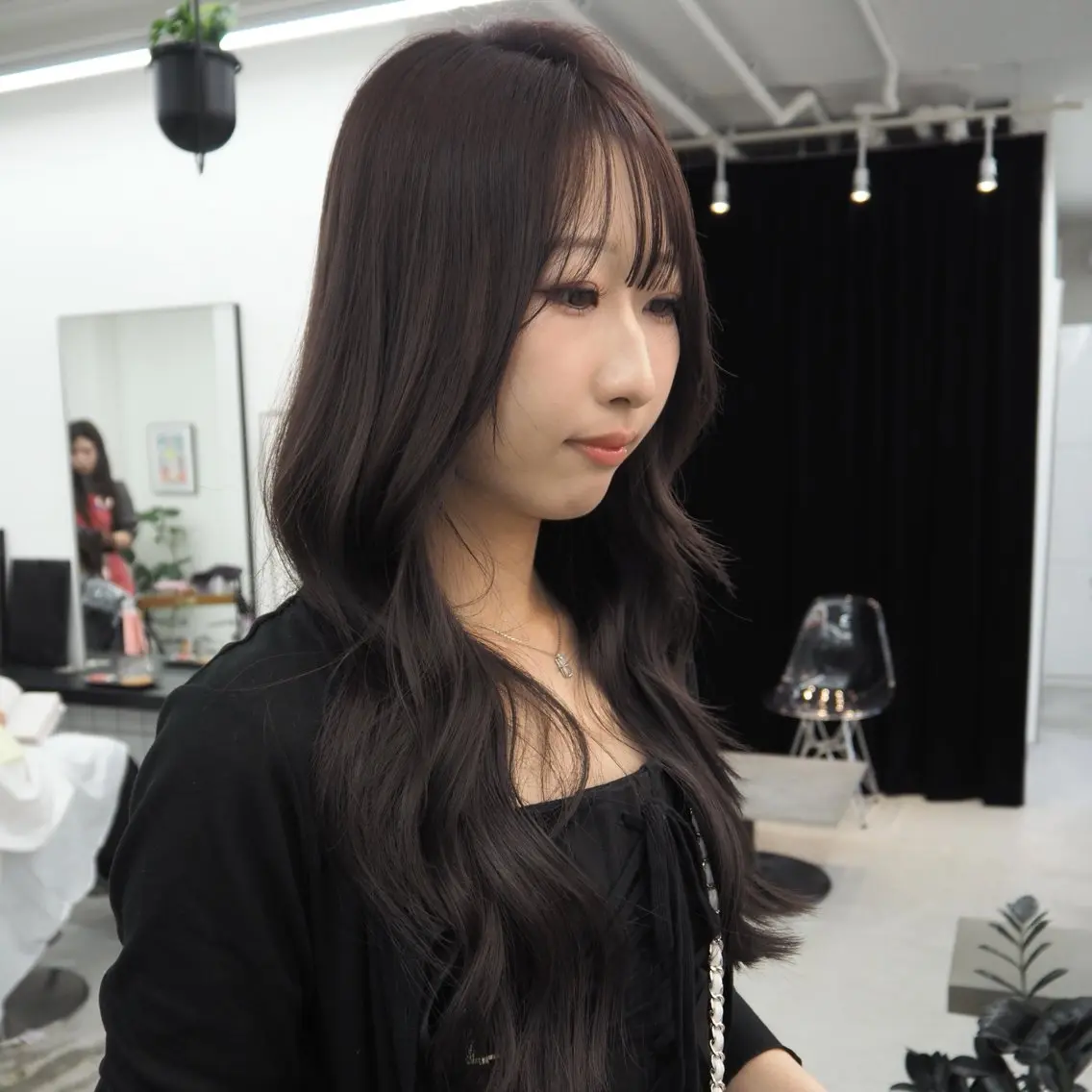 ロング カラー ブリーチ 透明感カラー グレージュ ラベンダーカラー ラベンダーグレージュ ヘアカラー yuki/矢場町/ JILLSTUDIOのヘアスタイル