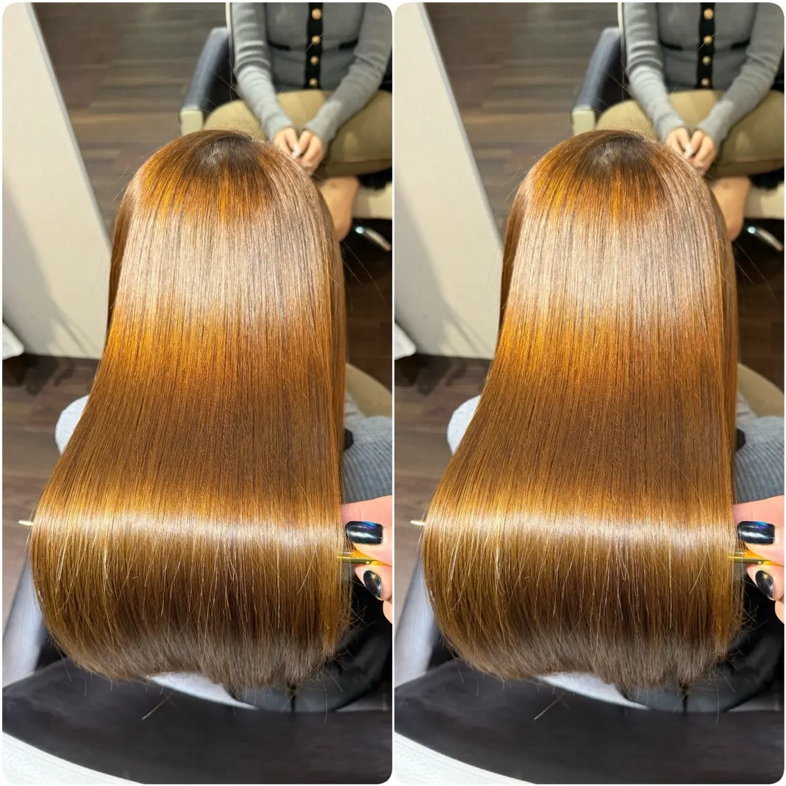 ロング カラー カット ヘアカラー トリートメント ヘッドスパ 🌹ULTOWA🌹 髪質改善/縮毛/店長のヘアスタイル