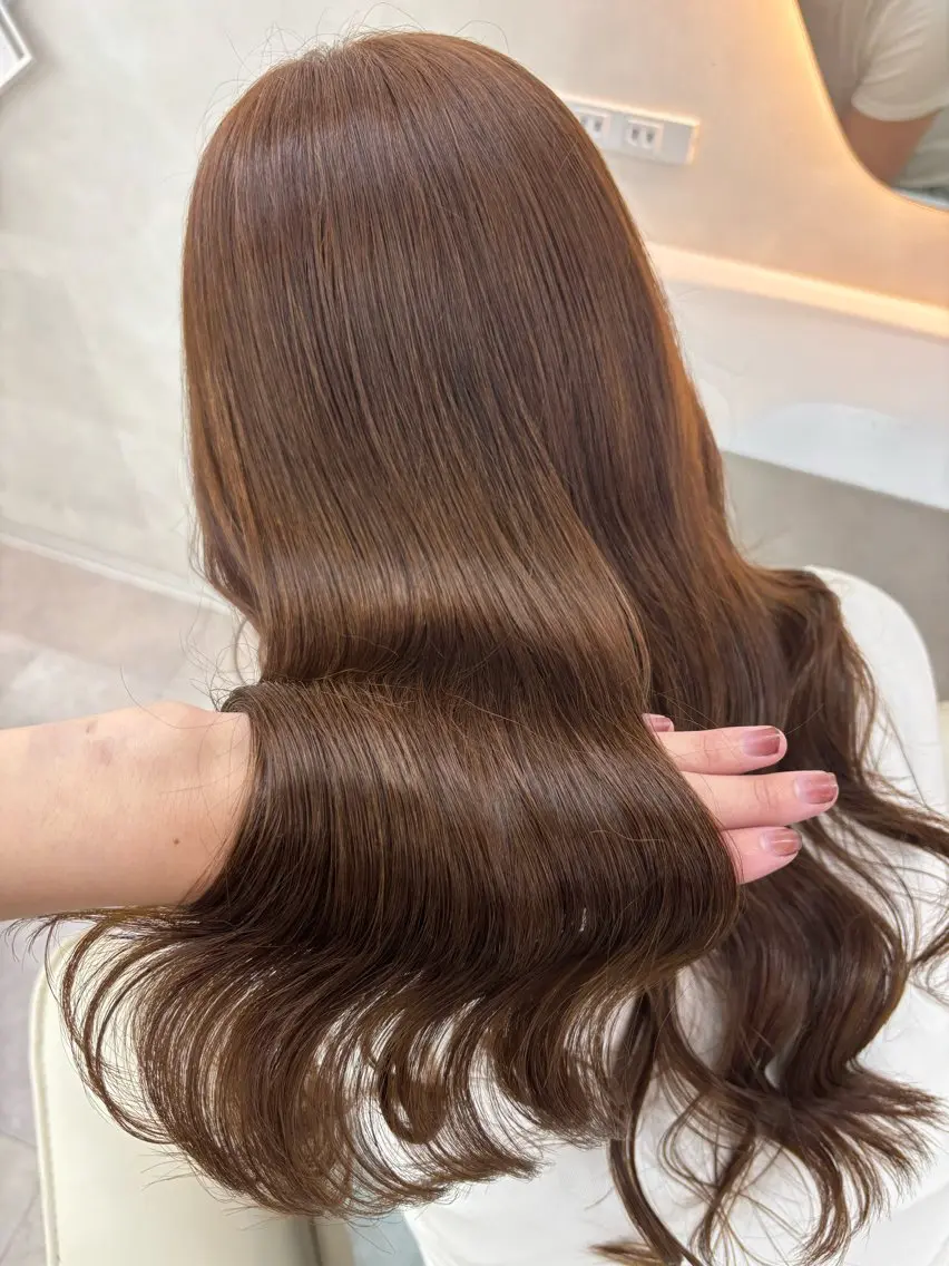 ロング ヘアカラー 🤍るい🤍カット モデル募集中🪽🫧のヘアスタイル