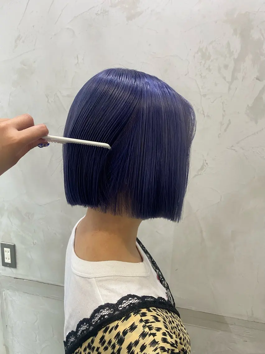ショート カラー 佐伯 鼓乃美のヘアスタイル