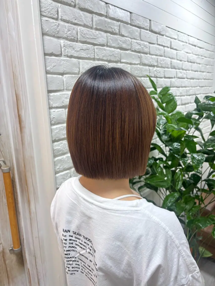 カット 西山 ミユのヘアスタイル