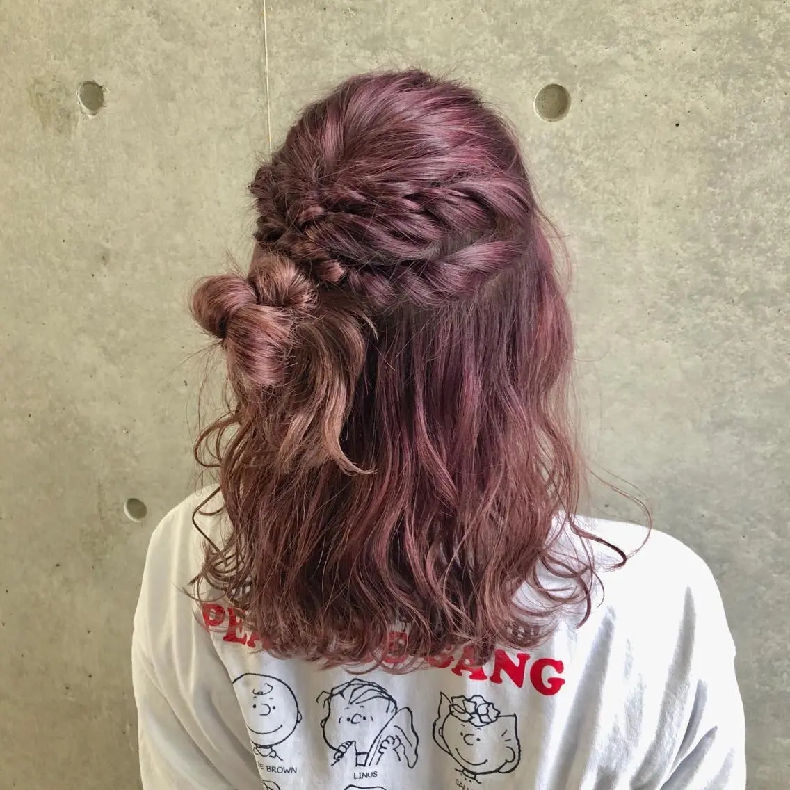 ミディアム ヘアアレンジ 🎀 原宿/ブリーチ 🎀 ♡Reina♡のヘアスタイル