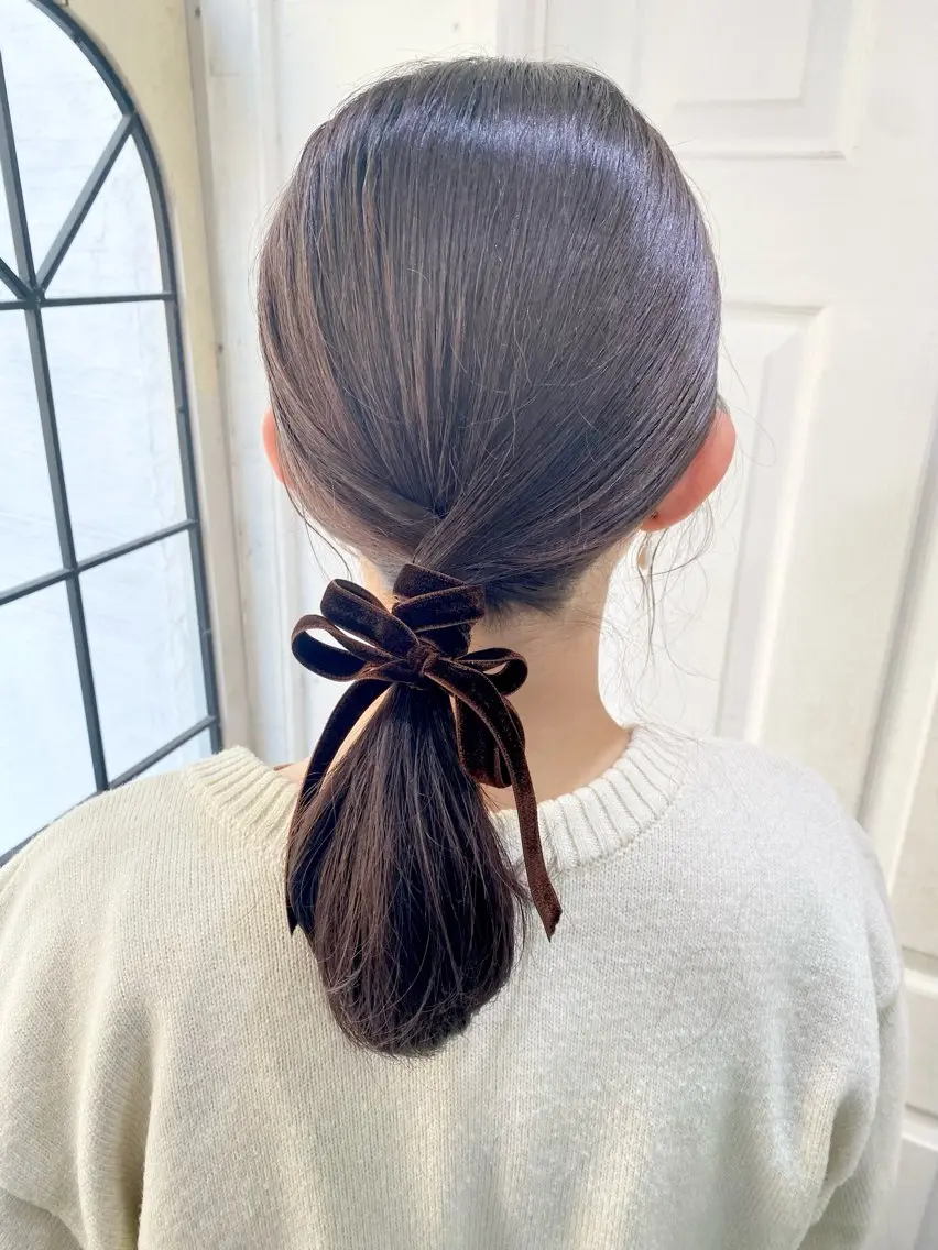 ヘアアレンジ uros.中目黒 moekaのヘアスタイル