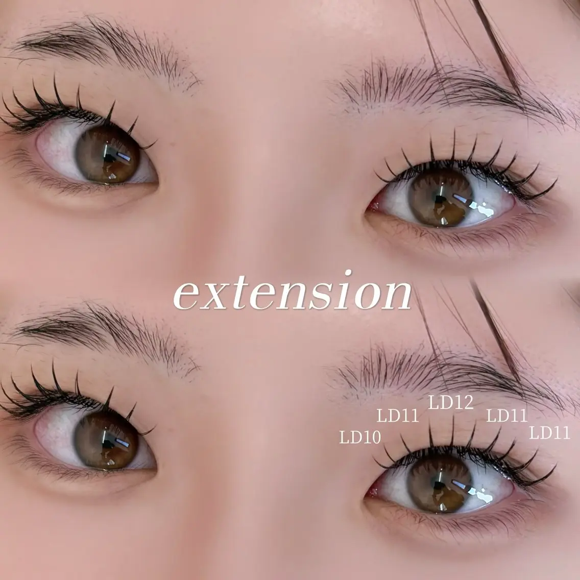 フラットラッシュ【140本】の写真