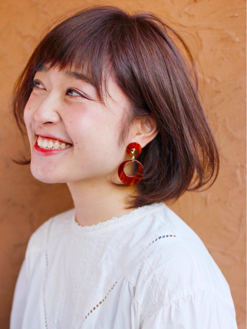 ショート カラー 野田 亜沙子のヘアスタイル