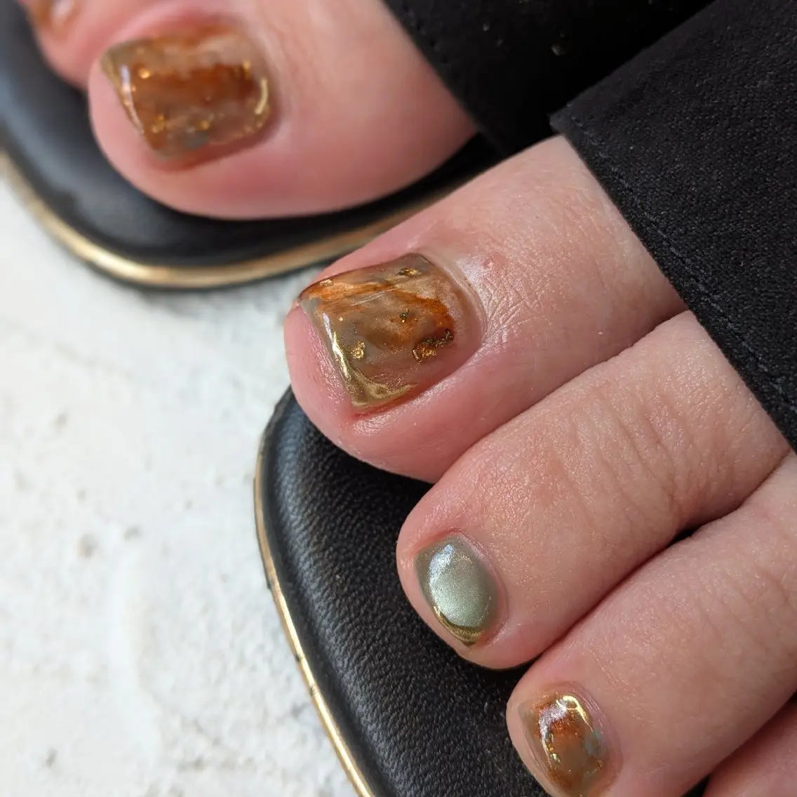 ネイル フットネイル miel nail mayaのネイルデザイン