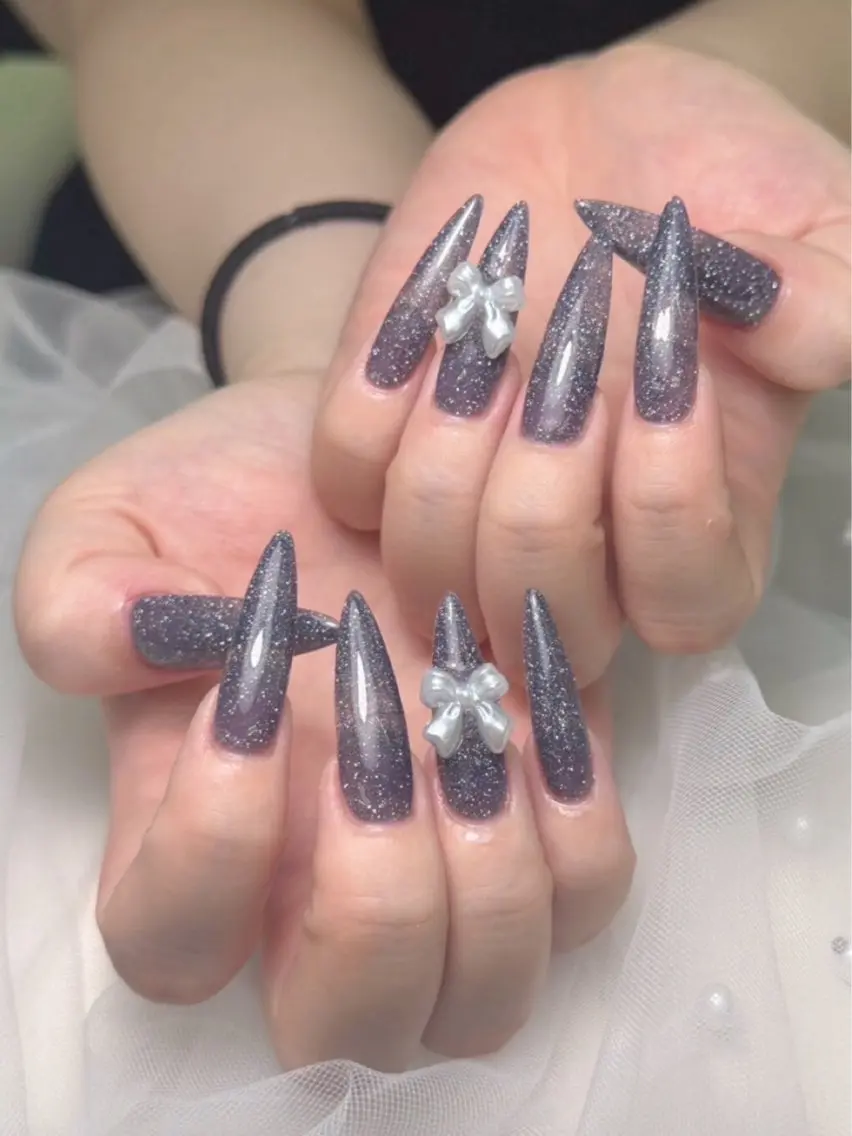 ネイル ロングネイル ハンドネイル lucky nail 歌舞伎町のネイルデザイン