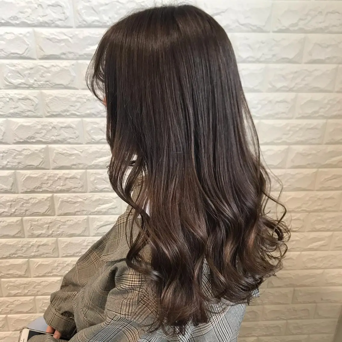 ロング 烏丸韓国ヘア🇰🇷 ayaka🎀のヘアスタイル
