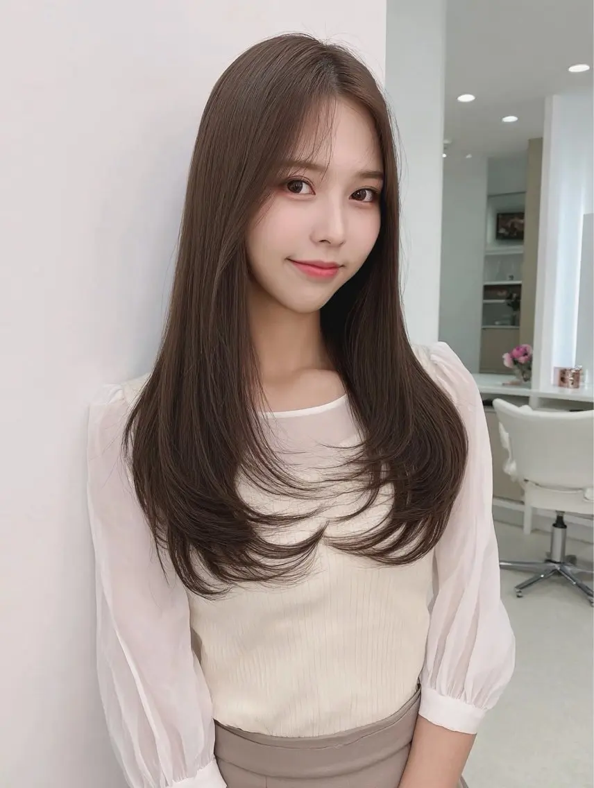 ロング レイヤーカット Link mili ゆうすけのヘアスタイル