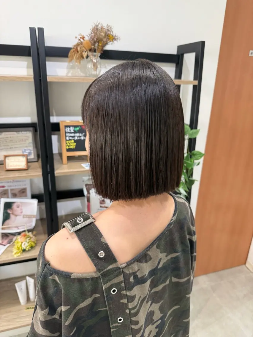 ショート 島 歩那のヘアスタイル