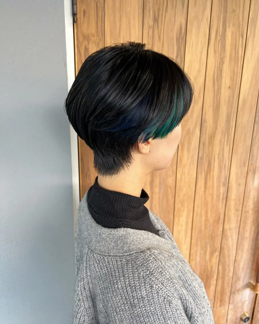 ショート カット ヘアカラー WATANABE MISAKIのヘアスタイル