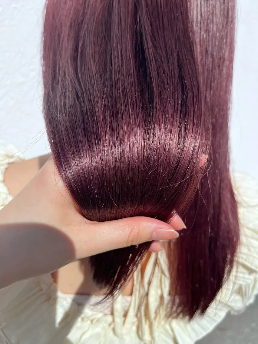 ミディアム カラー ラベンダーカラー ラベンダーピンク ピンクカラー ヘアカラー Lita./ HIKARI🧁🫧のヘアスタイル