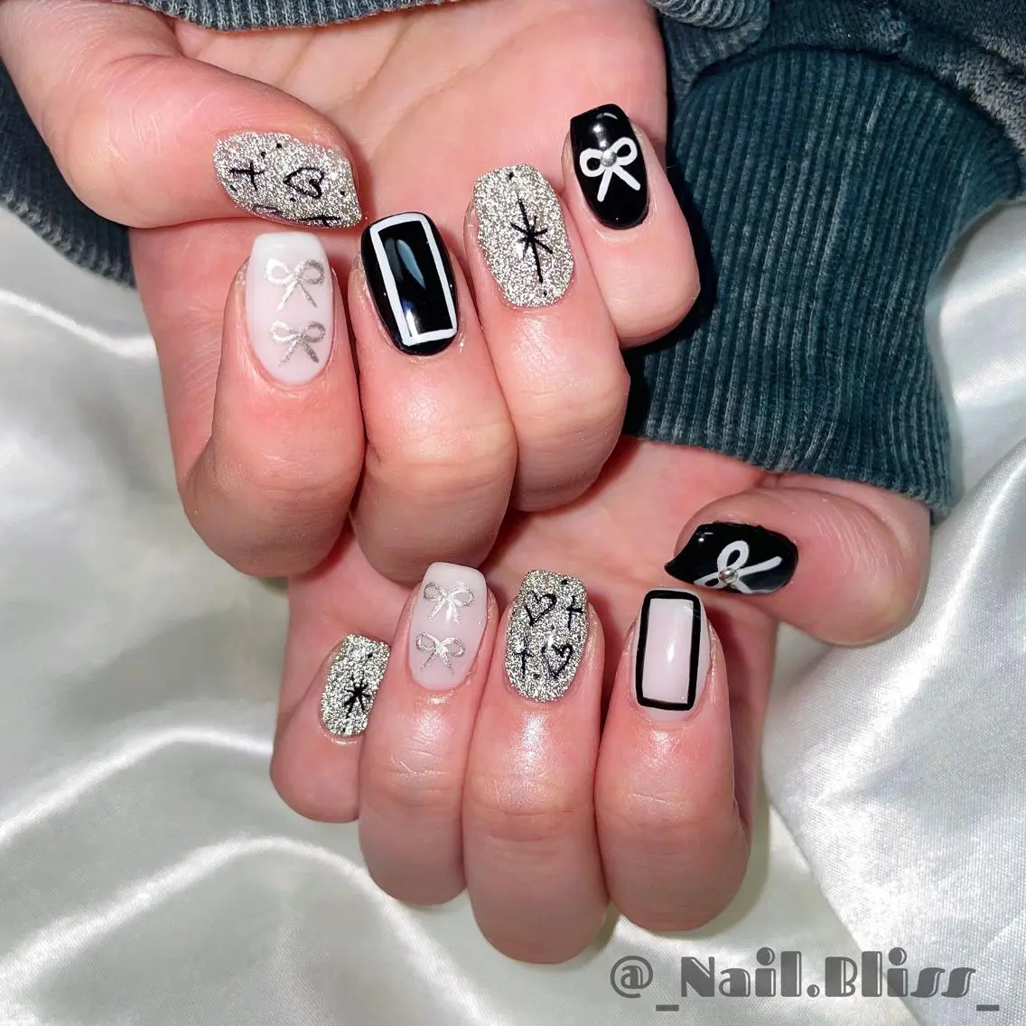 ネイル フラッシュネイル ハンドネイル NAIL BLISSのネイルデザイン