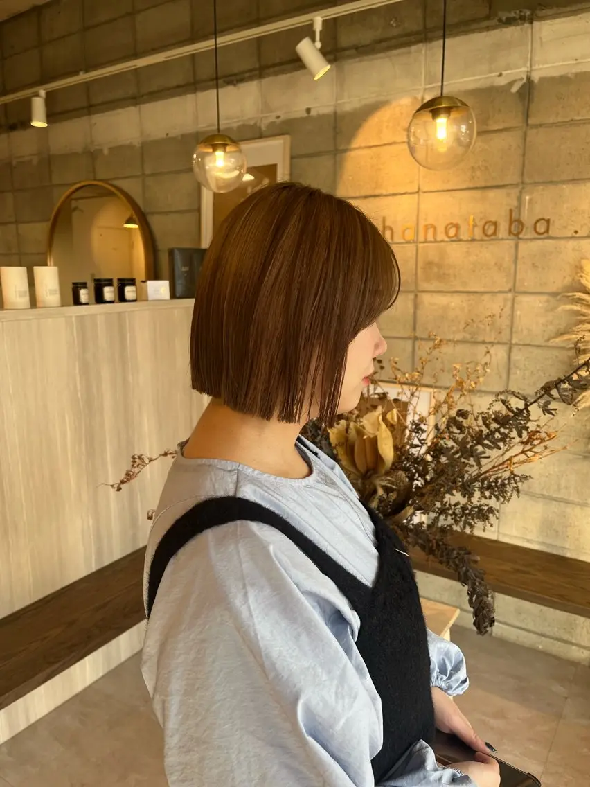 ショート ボブ 狩野 くるみのヘアスタイル