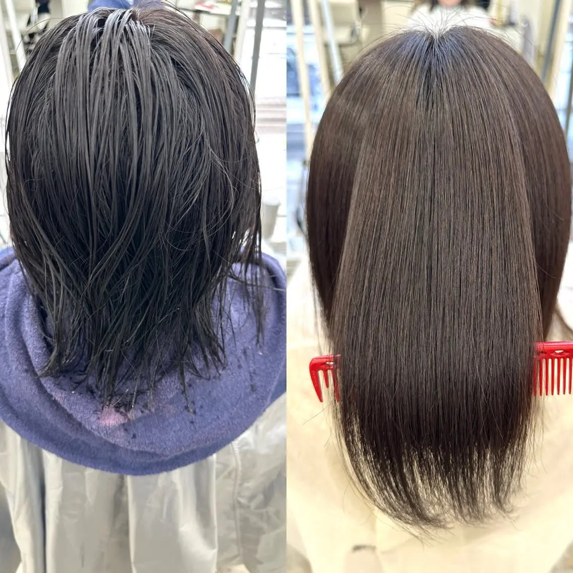 ロング 縮毛矯正 似合わせが得意 村松慧汰のヘアスタイル
