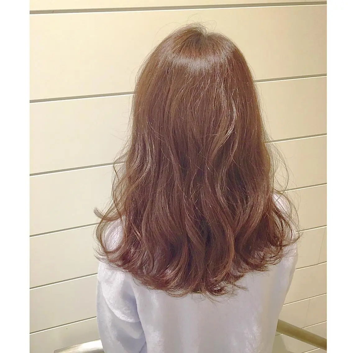 ロング カラー ベージュカラー ピンクカラー ピンクベージュ 🍊新宿南口🍊 ERINAのヘアスタイル