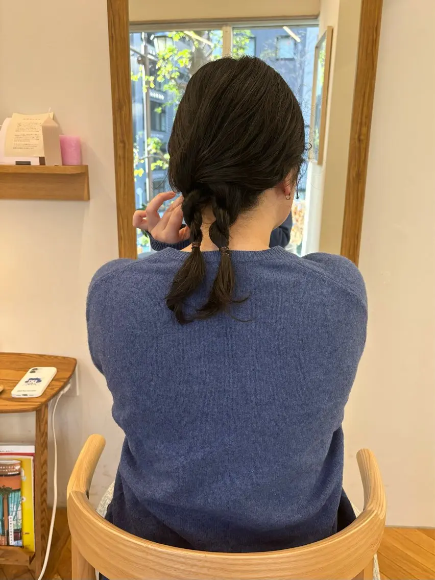 ミディアム カラー カット ヘアカラー 美空🐇 レイヤー / 透明感カラー🩰のヘアスタイル