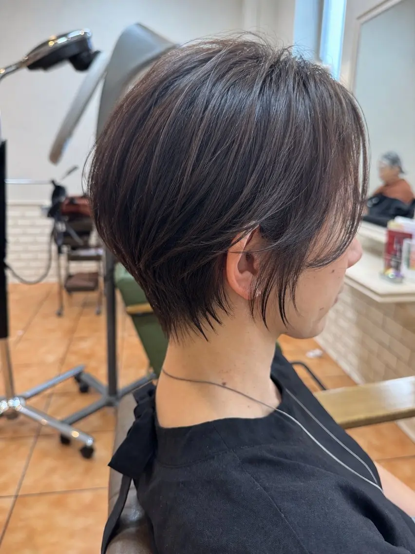 ショート ショートヘア カット ヘアカラー 朝の時間を楽に✨ ショート/川元裕範のヘアスタイル