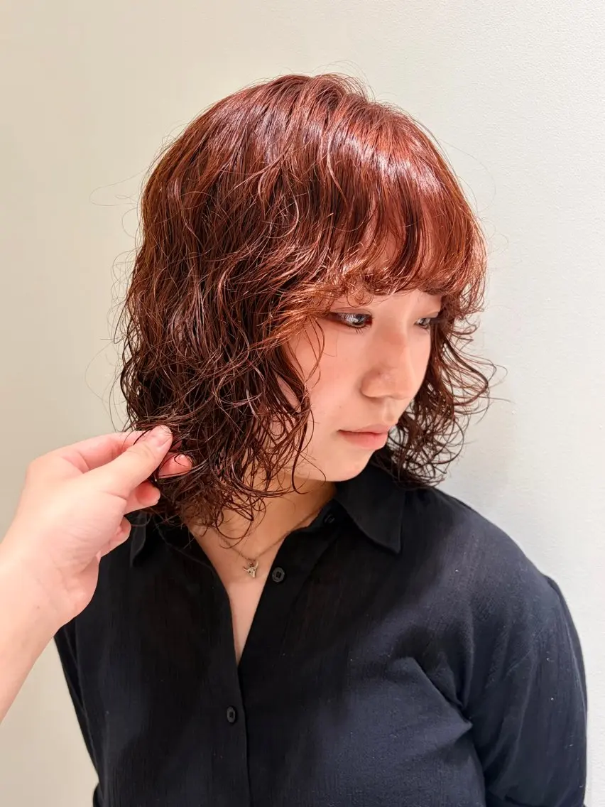 カラー 松本 心海のヘアスタイル