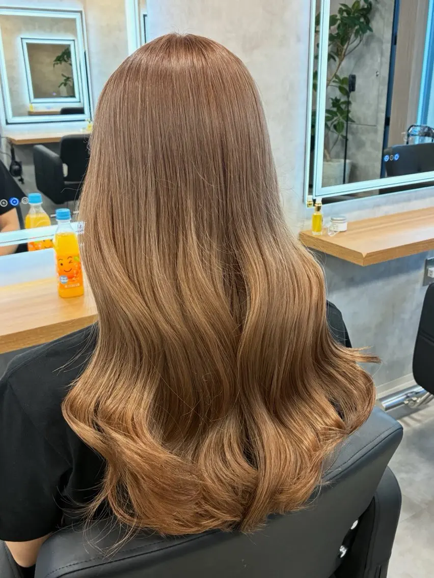 ロング ヘアカラー 札幌ブリーチ特化 🇰🇷Yutaのヘアスタイル