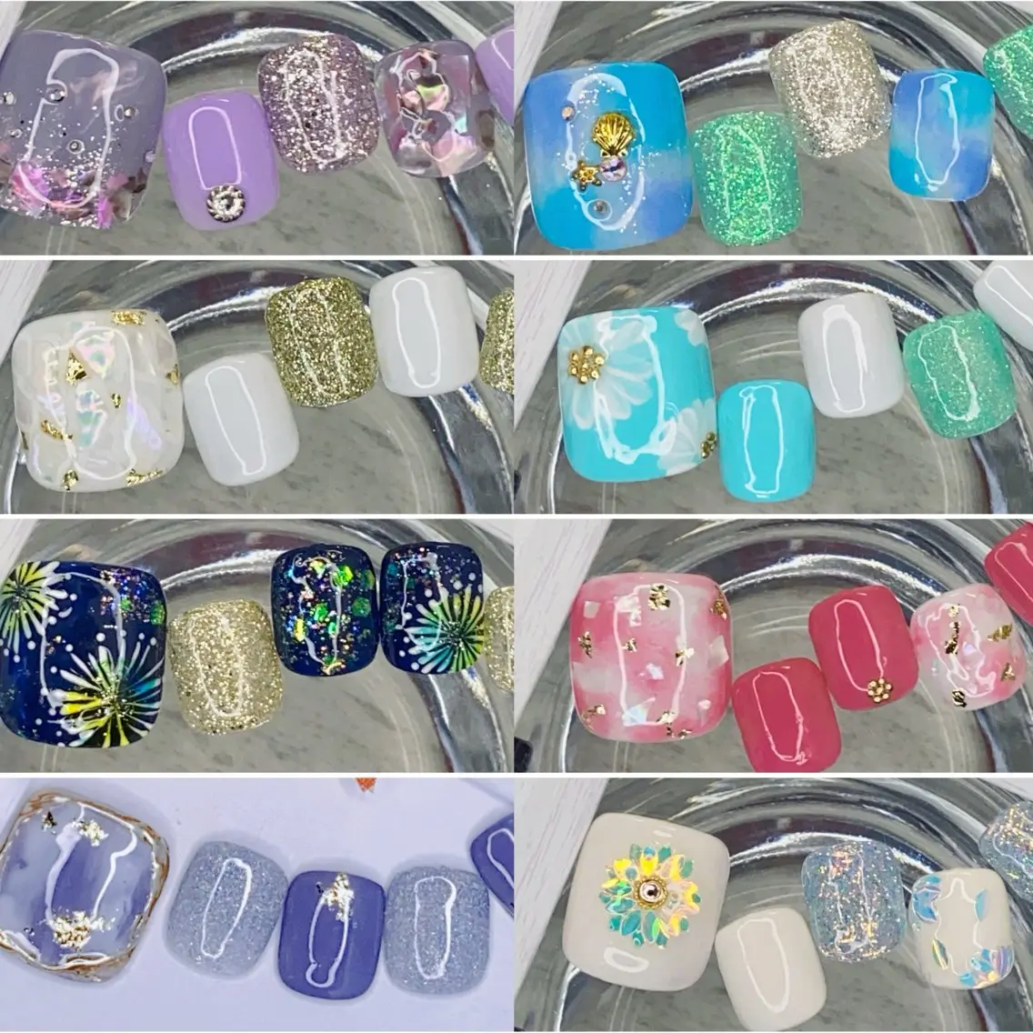 ネイル フットネイル Milana （研修生メニュー）のネイルデザイン