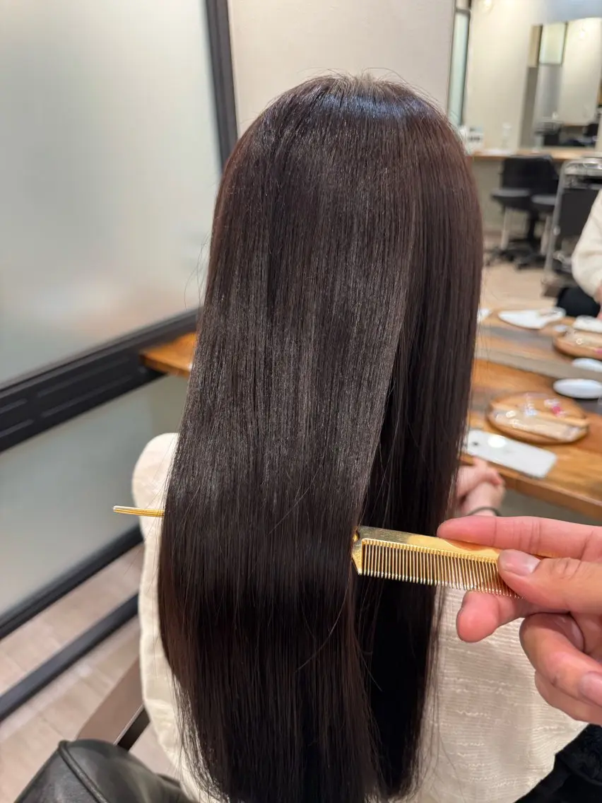 ロング ヘアカラー トリートメント ヘッドスパ 大船🫧ボブ・レイヤ ー・メンズ持田樹のヘアスタイル