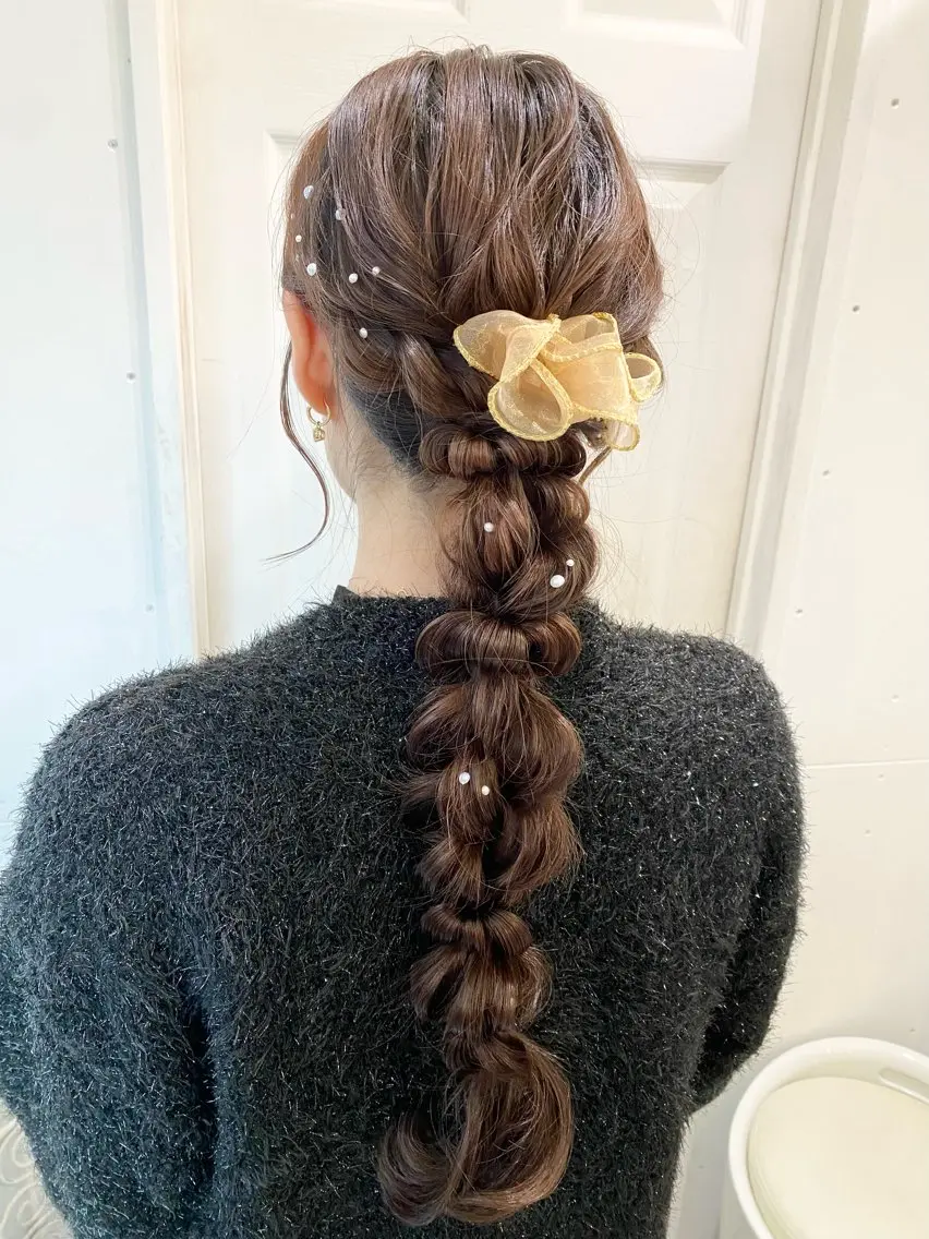 ヘアアレンジ uros.中目黒 moekaのヘアスタイル